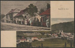 1922 Zagorje ob Savi, general view and Ivan Hocevar beer stock, ...