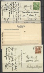 ca 1904/29 Maribor, three picture postcards of Maribor towers, two of ...