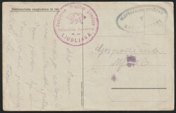 ca 1920 Gaspari, Slovans. Declaration postcard Nr. 140, unused, ...