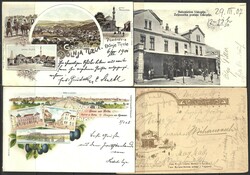 ca 1898/1918 Bosnia. Lot of fourtytwo picture postcards, mostly ...
