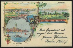 ca 1900 Istria (Rovinj, Porec, Pula), colour litho, unused, ca 1900. ...