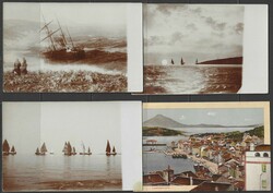 ca 1900/01 B. Lergetporer, Mali Lošinj, three photo picture ...