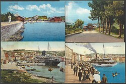 ca 1900/01 B. Lergetporer, Mali Lošinj, three photo picture ...