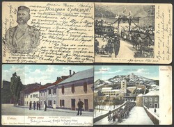 ca 1900/18 Montenegro. Lot of thirtyone picture postcards, mostly ...
