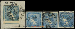 4745052: Austria Newspaper Stamps 1851