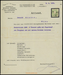 4745055: Österreich Ausgabe 1858