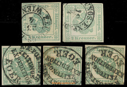 4745082: Austria Newspaper Stamp 1867/80