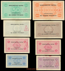 110.500: Banknoten - Tschechoslowakei