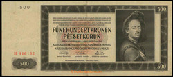 110.500: Banknoten - Tschechoslowakei