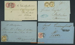 4745065: Austria 1863 Issue - Covers bulk lot
