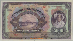 110.500: Banknotes - Czechoslovakia