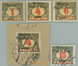 6720: Western Ukraine - Postage due stamps