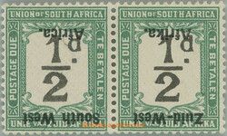 6120: South West Africa - Postage due stamps