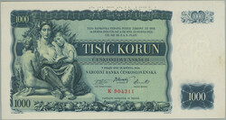 110.500: Banknoten - Tschechoslowakei