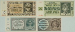 110.500: Banknoten - Tschechoslowakei