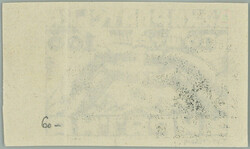 1945 Majer PLATE PROOF 2, Retez 100, plate proof in black color ...