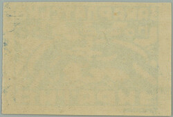 1945 Majer PLATE PROOF 2, Retez 100, plate proof in/at definitive ...