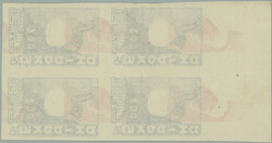 1945 Majer PLATE PROOF 3-3bN, I. definitive issue, Pest 200, ...