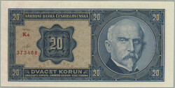 110.500: Banknoten - Tschechoslowakei