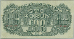 110.500: Banknoten - Tschechoslowakei