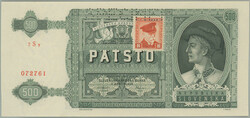 110.500: Banknoten - Tschechoslowakei