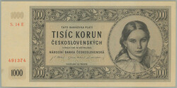 110.500: Banknoten - Tschechoslowakei