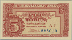 110.500: Banknoten - Tschechoslowakei