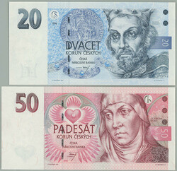 110.500: Banknoten - Tschechoslowakei