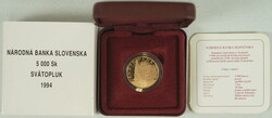 1994 MC / 5000CZK 1994 - 1100. anniv of death prince Svatopluka, ...