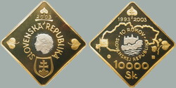 2003 MC / 10.000CZK 2003 - 10 years Slovak republic, placed in ...