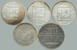 1928-1935 CZECHOSLOVAKIA 1918-39 / 10 crown 1928, 1930, 1931, 1932 + ...