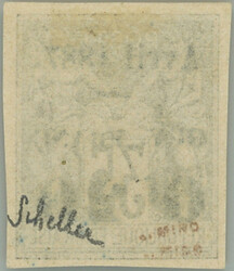 1877 Yv.4, overprint Allegory 0.20/35C imperforated; very fine mint ...