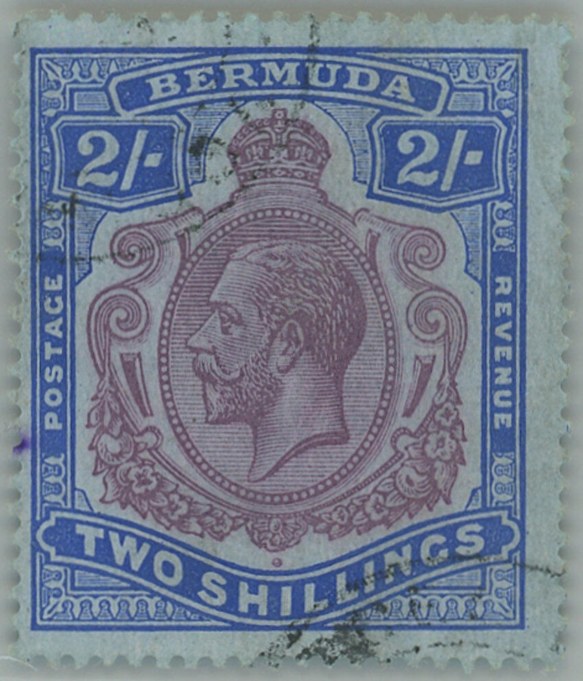 1920 SG.51bc, George V. 2Sh violet / blue with plate variety - NICK ...