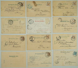 1897-1905 [COLLECTIONS] OKRES HODONIN / comp. 12 pcs of Ppc, Hodonin, ...