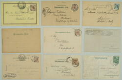 1897-1910 [COLLECTIONS] OKRES ZLIN / comp. 13 pcs of Ppc, Napajedla, ...