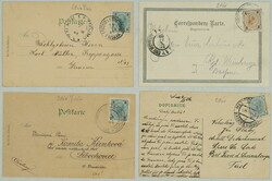 1897-1905 [COLLECTIONS] OKRES ZDAR N. S. / comp. 7 pcs of Ppc, ...