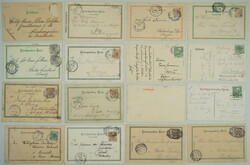 1896-1910 [COLLECTIONS] SELECTION of - BOHEMIA / selection of 20 pcs ...