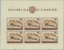 5590: San Marino - Airmail stamps