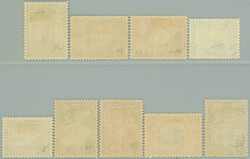 1936-1947 SG.98-106, George V. - Motives ½P - 1Sh6P; complete set