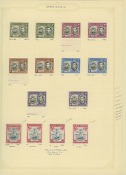1937-1950 SG.152-163, George VI. Motives ¼P - 10Sh; complete, in ...