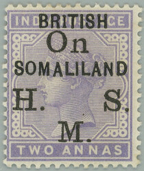 1985: British Somaliland - Official stamps