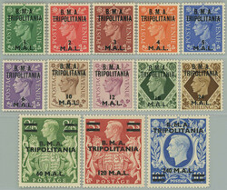 2912025: Royaume-Uni British occupation de Tripolitaine