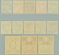 1950 BRITISH OCCUPATION / SG.T14-T26, George VI. 1 M.A.L. - 240 M.A.L ...