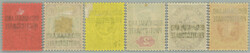 1897 SG.59-65, Brit. Victoria ½P - 6P with overprint BECHUANALAND ...