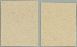 1910 PLATE PROOF Mi.98, 15C+5C, selection of 2 plate proofs in green ...