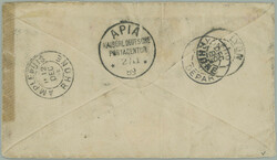 1889 letter to France (!) through Sydney and San Francisco, with 1. ...