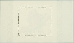 1964 Mi.Bl.9, miniature sheet Peonies 2Y, exact size 77x136mm; issued ...