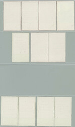 1967 Mi.966-976, Mao Zedong, complete used set as single stamps resp. ...