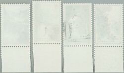 1972 Mi.1122-1125, Landscape 8F, complete set, marginal pieces; very ...