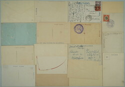 1915-1955 COMMEMORATIVE POSTMARKS / selection of 16 various entires ...